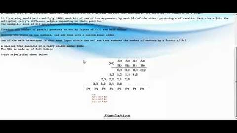 tutorial wallacetree multiplier