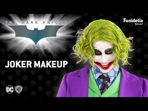 Joker Makeup by Funidelia - Officially licensed Warner Bros