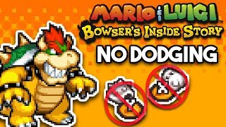 How Many Dodges Does It Take to Beat Mario & Luigi: Bowser's Inside Story? (No Dodge Challenge)