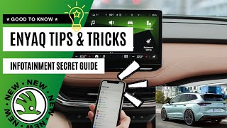 ŠKODA ENYAQ Tips & Tricks 💡 Secrets Guide ENYAQ iV Tutorial 2021 ⭐