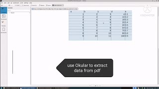Android Linux for DeX copy pdf data to spreadsheet XLSX offline without subscription