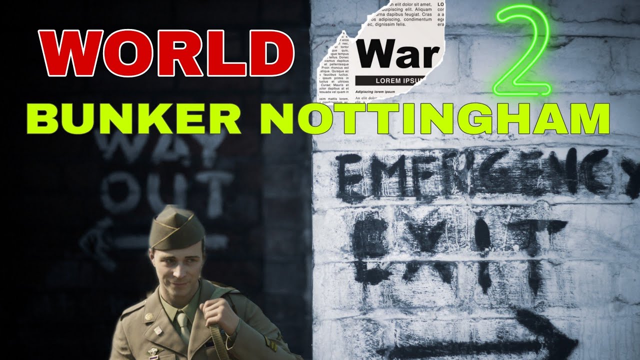 We explored an old World War 2 Bunker in Nottingham