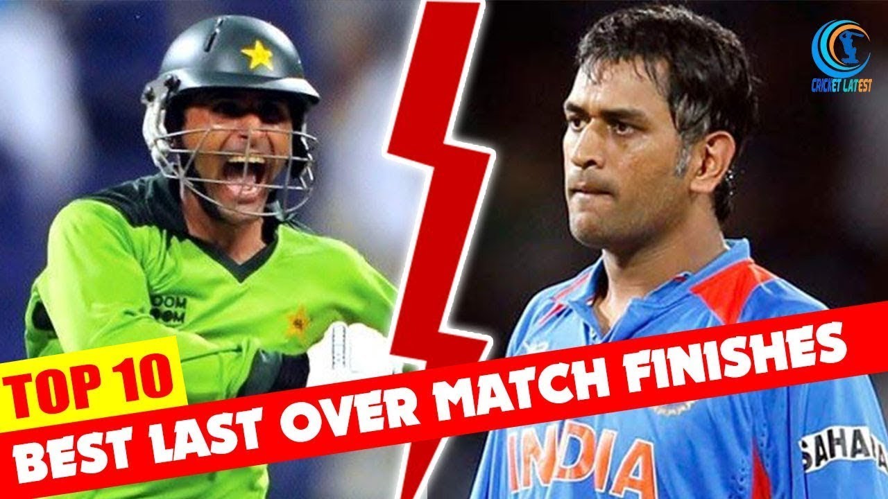 Top10 Best Finishes Ever in Cricket || India won by 1 run|| Top 10 Most ...