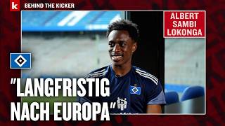Lokonga on his HSV future, Kompany, and his tough journey to the top | Behind the kicker screenshot 3