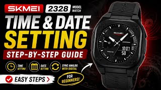 Download lagu ​How to Set Time on SKMEI 2328 Watch| SKMEI 2328 Time and Date Setting Tutorial| Easy Steps