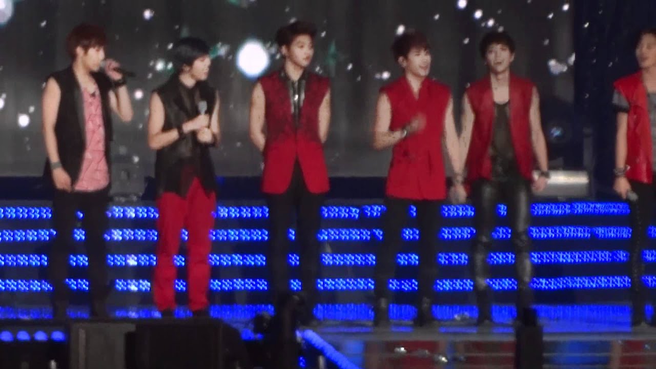 120512 드림콘서트 인피니트 - 내꺼하자, 멘트, PARADISE