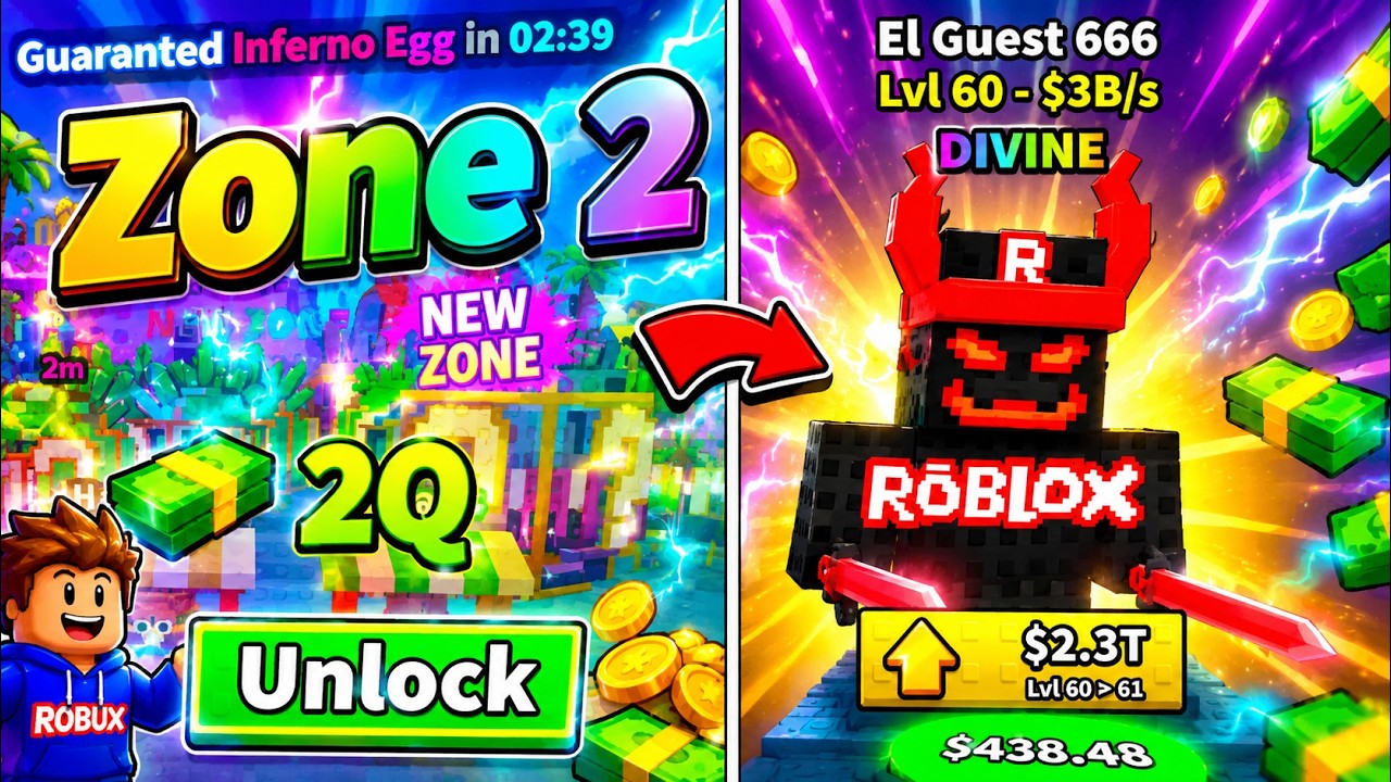 I UNLOCKED ZONE 2 AND GOT A DIVINE! 😎🔥 | Break a Brainrot Egg