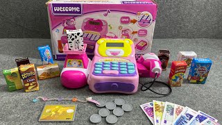 3 Minutes Satisfying with Unboxing Cute Pink Cash Register |  Pink Toys | Review Toys | ASMR