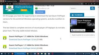 Fixit Where to download Daumpotplayer multimedia player and codecs from screenshot 5