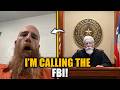 JUDGE TRIES TO CALM DOWN IRATE INMATE