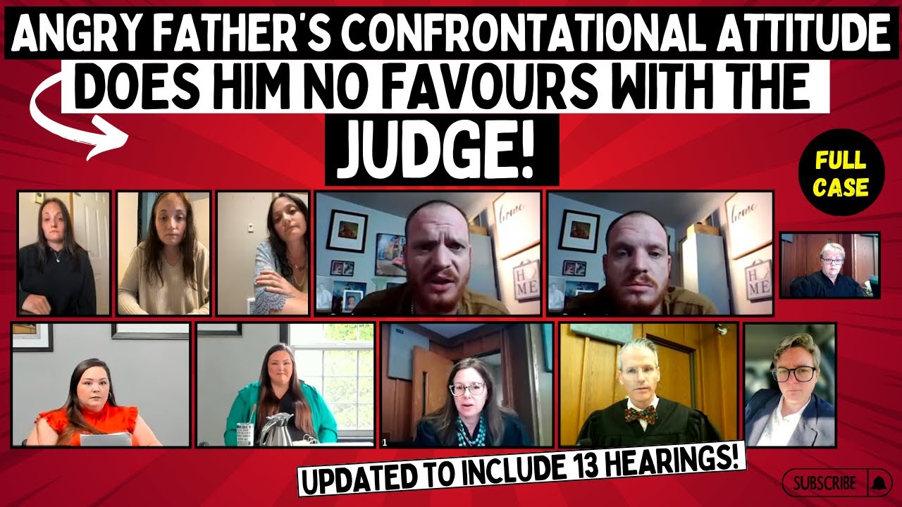 Angry Father’s Confrontational Attitude Does Him No FAVOURS With The JUDGE! (UPDATED)