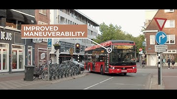 MirrorEye and CornerEye camera system on Ebusco electric bus to increase safety and save costs.