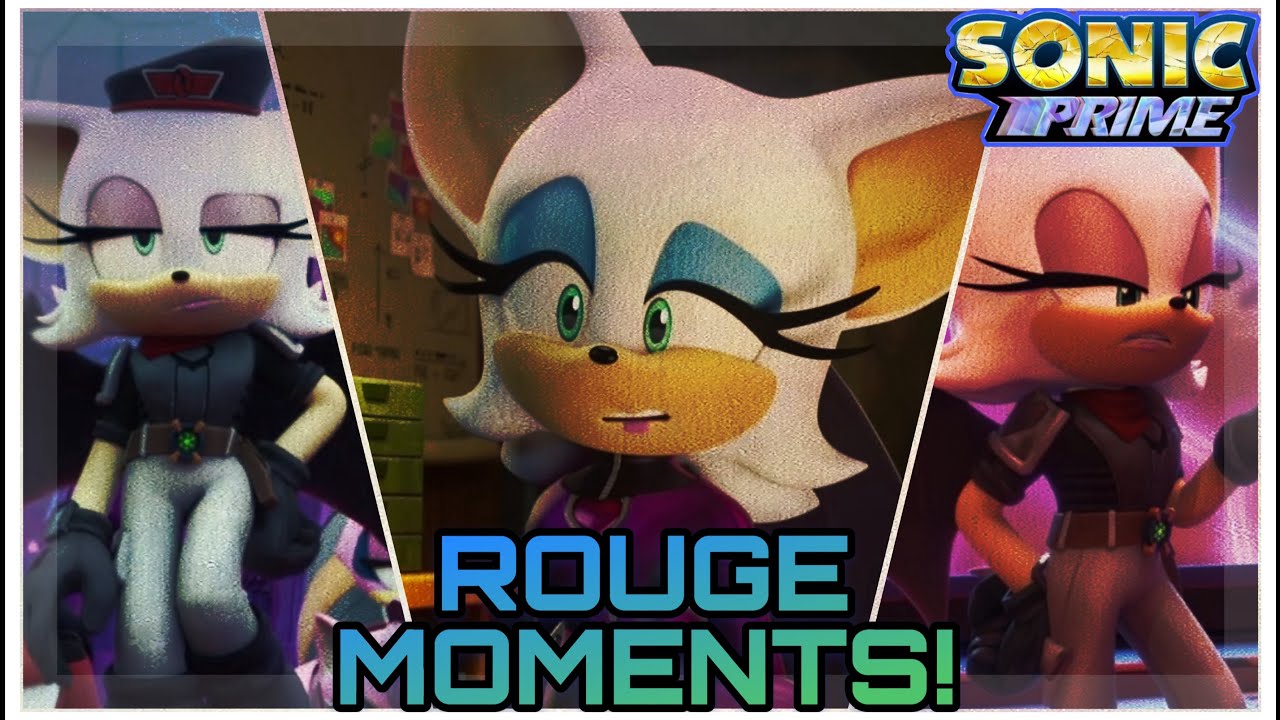 ROUGE BEST MOMENTS IN SONIC PRIME! - YouTube