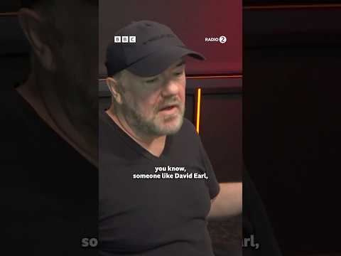 Ricky Gervais on working with friends and orchestrating ad-lib #rickygervais #comedy #shorts