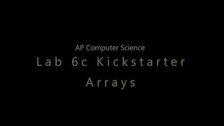 APCS: Lab6c Reversing an Array [Basic Array]