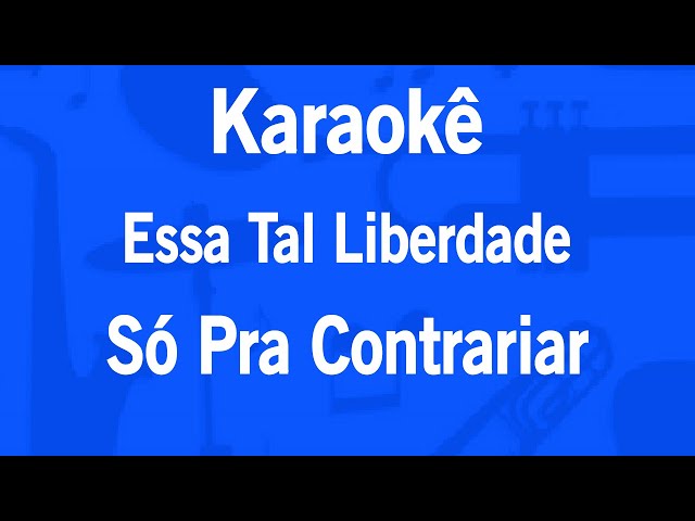 SPC Só Pra Contrariar Meu jeito de ser Karaoke