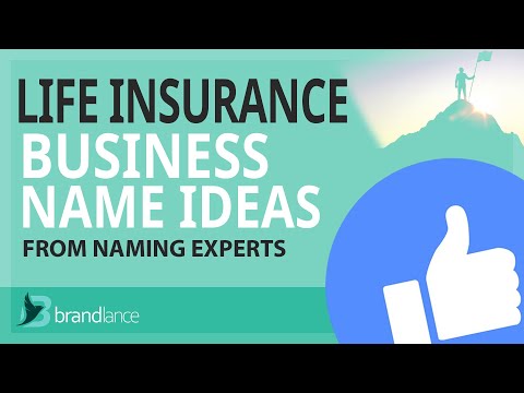 Video: How To Name An Insurance Company