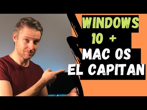 Bootcamp를 사용하여 Mac OSX El Capitan에 Windows 10을 설치하는 방법 | 비디오 튜토리얼