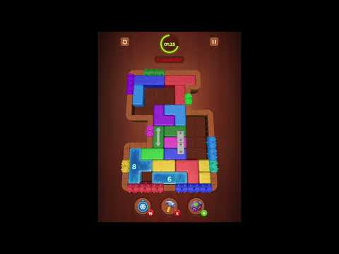 Wood Block Jam Levels 441-442-443-444-445-446-447-448-449-450