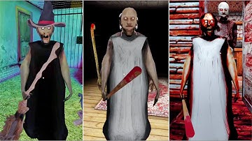 Granny All Chapters Halloween Darker Nightmare Mode Full Gameplay