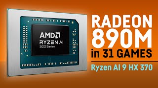 Worlds fastest iGPU: Radeon 890m in 31 Games // Ryzen AI 9 HX 370