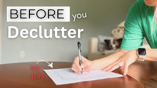 A New Way to Declutter | FASTER & EASIER