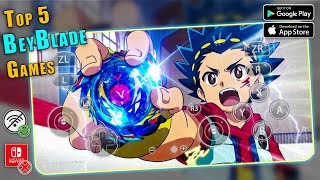 Top 5 best OFFLINE High graphics beyblade games for ANDROID 2023 screenshot 3