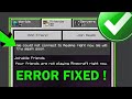 How to Fix Minecraft Realms Not Loading on Bedrock | Solve Minecraft Realms Not Working