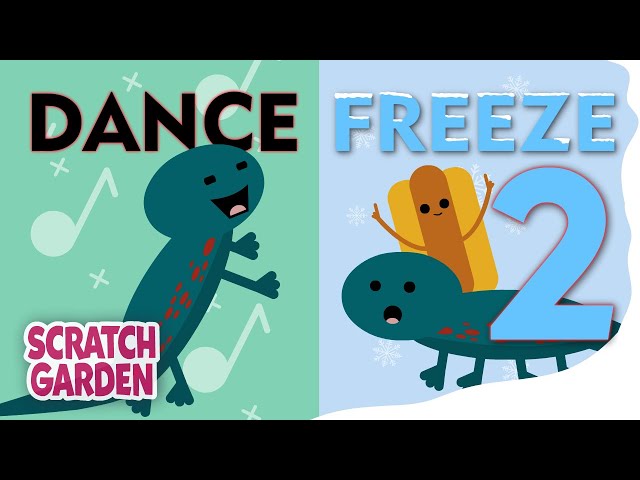 The Dance Freeze Song 2! | Freeze Dance | Scratch Garden class=