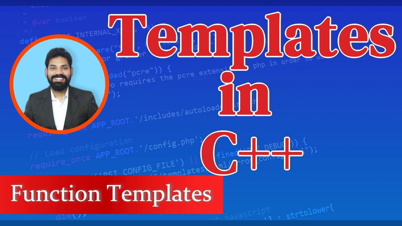 Templates in C++ | Function Templates in C++ | C++ Tutorials for ...