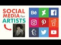 How to use social media for character designers in 2019  social media for illustration