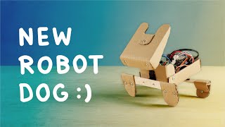Easy Arduino Robot Dog Built With Cardboard