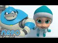 Arpo the Robot | PLAYING WITH THE CHRISTMAS LIGHTS | Funny Cartoons for Kids | Arpo and Daniel