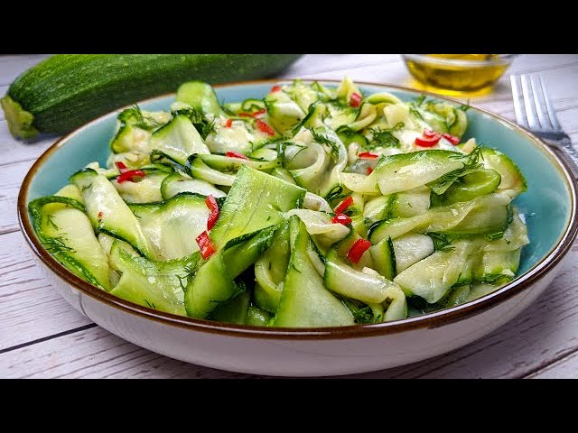 Marinated Zucchini Salad (Video) – Kalyn's Kitchen