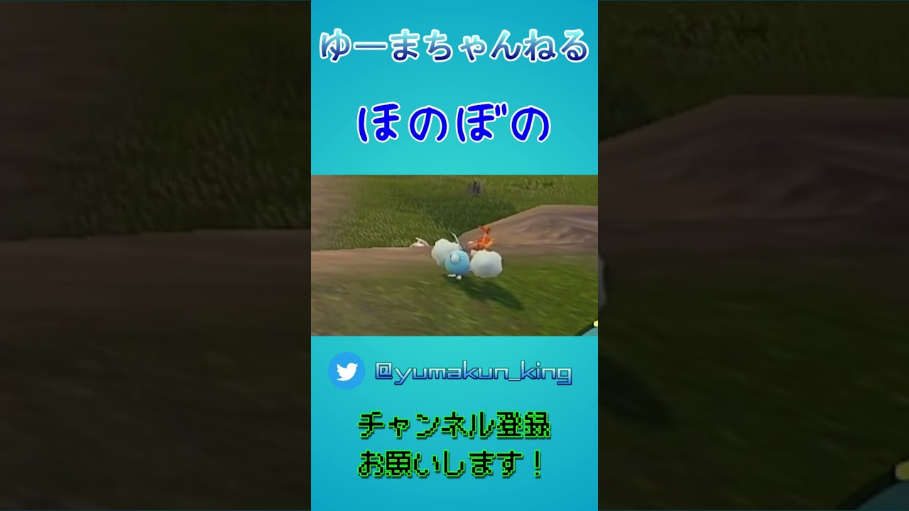 ほのぼの　#short  ＃YouTubeshort  #ポケットモンスターバイオレット  #ポケモンsv  #ゲーム実況  #shortvideo #pokemon #youtube