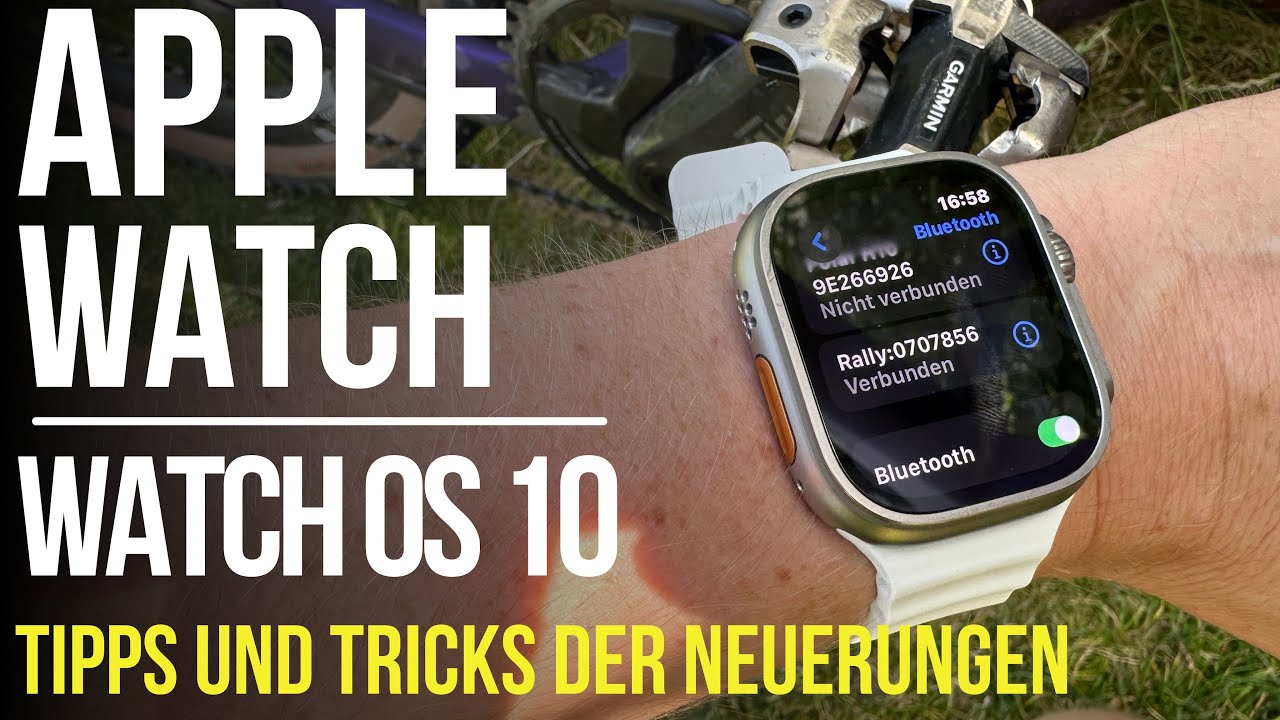 Apple Watch Ultra Tipps und Tricks mit WatchOS 10 deutsch - YouTube
