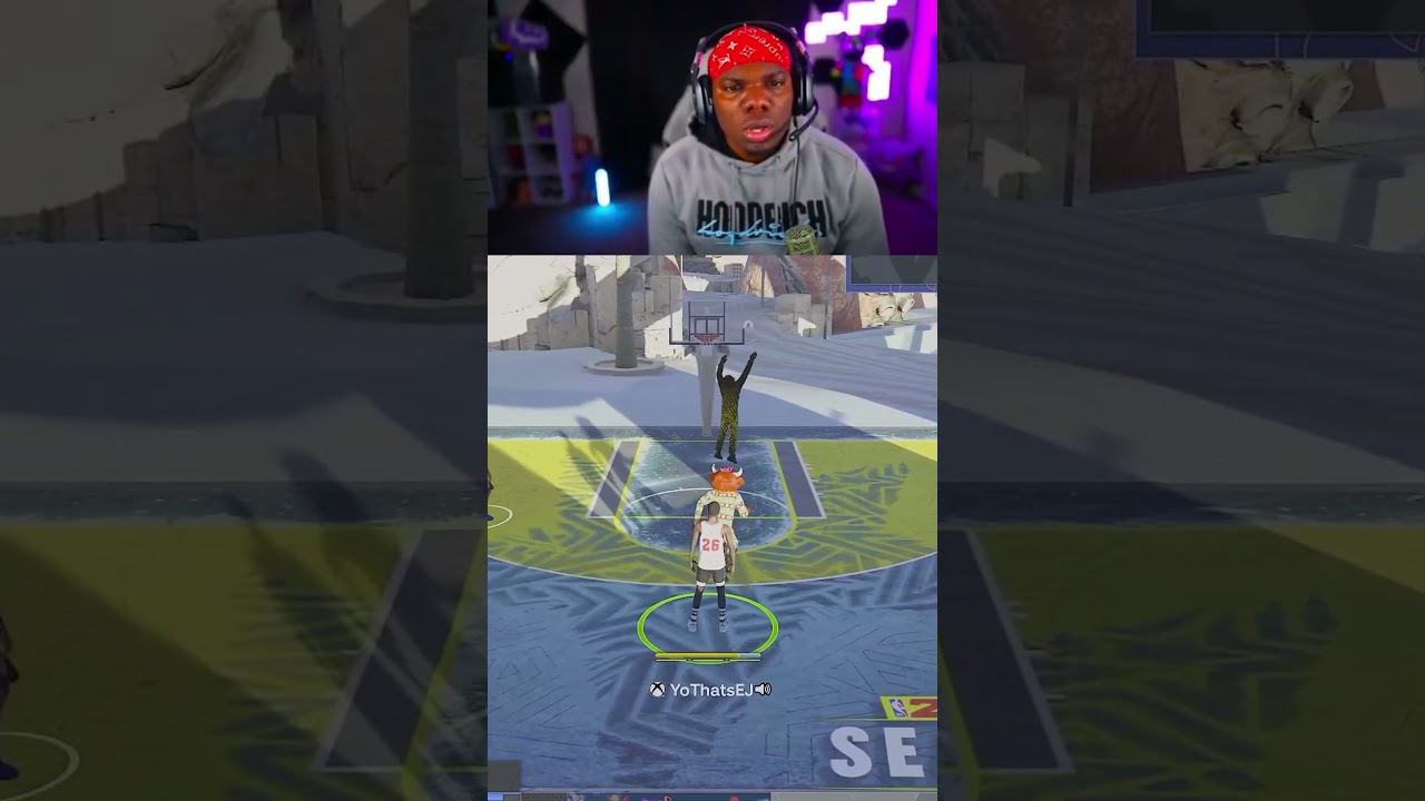 THIS 31yr OLD STAY AT HOME DAD made ME CRASH OUT on NBA 2K24! 💀😂 #shorts #nba2k24