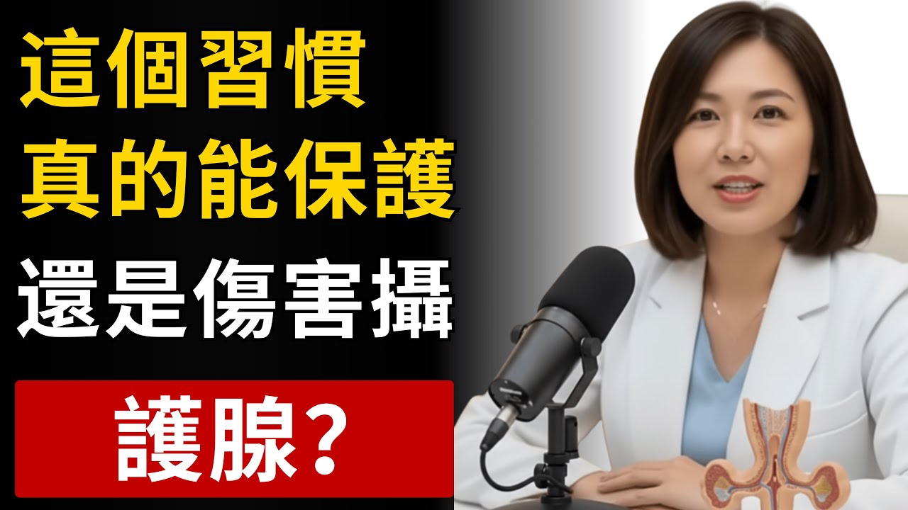 泌尿科醫師15年經驗：60歲以上男性必做的5個每日習慣保護攝護腺