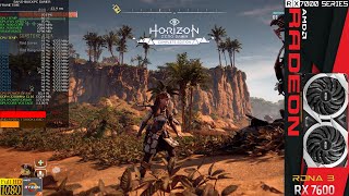 Horizon Zero Dawn Ultimate Settings 1080p | RX 7600 | R7 5800X