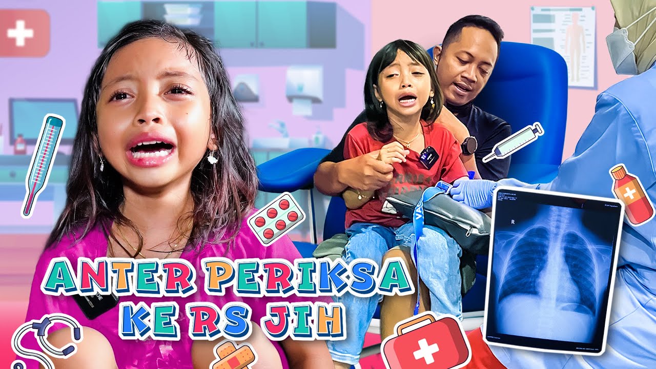 DOAIN LEIKA CEPET SEMBUH ! LEIKA SAKIT DITOLONG DOKTER 😭DIANTER PERIKSA KE RS JIH BARENG AYAH BUNDA