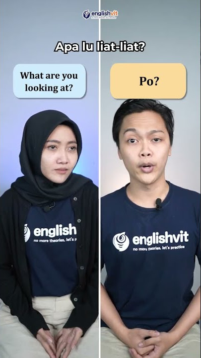 Bahasa Jawa VS Bahasa Inggris #shorts #bahasajawa #bahasainggris