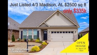Madison Alabama Home For Sale