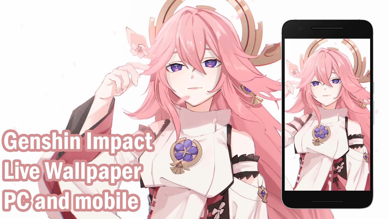 Genshin Impact Yae Miko / Guuji Yae [ Live Wallpaper Engine ] PC