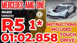 Asphalt Legends - MERCEDES AMG ONE Grand Prix | Round 5 | 1⭐ Touchdrive | Arc De Triomphe