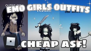 Emo Outfits For Girls Roblox Youtube