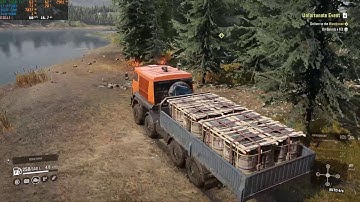 SnowRunner Walkthrough Part 55 - "Unfortunate Event" [2160p60]