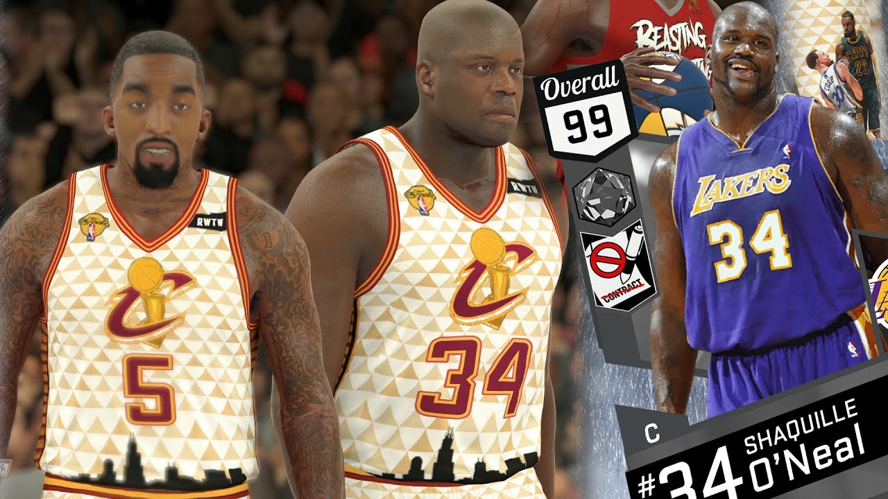 shaq in cleveland jersey