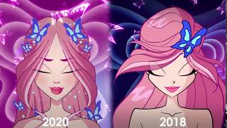 Winx Club | Beyond Dimensions | Feelie Butterflix Animation COMPARISON