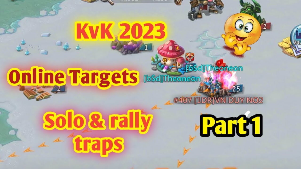 KvK 2023 | b$d killing online traps | Part 1 | Lords Mobile - YouTube
