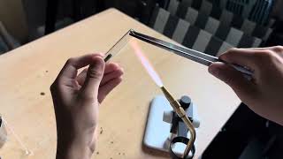 How to make a glass ampoules